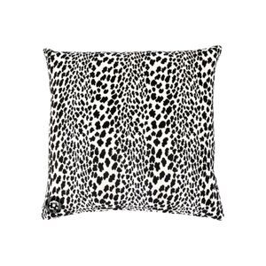 Creowell Tree Cheetah Pillow Cover 17x17 Black White Abstract Animal Sofa Bed De